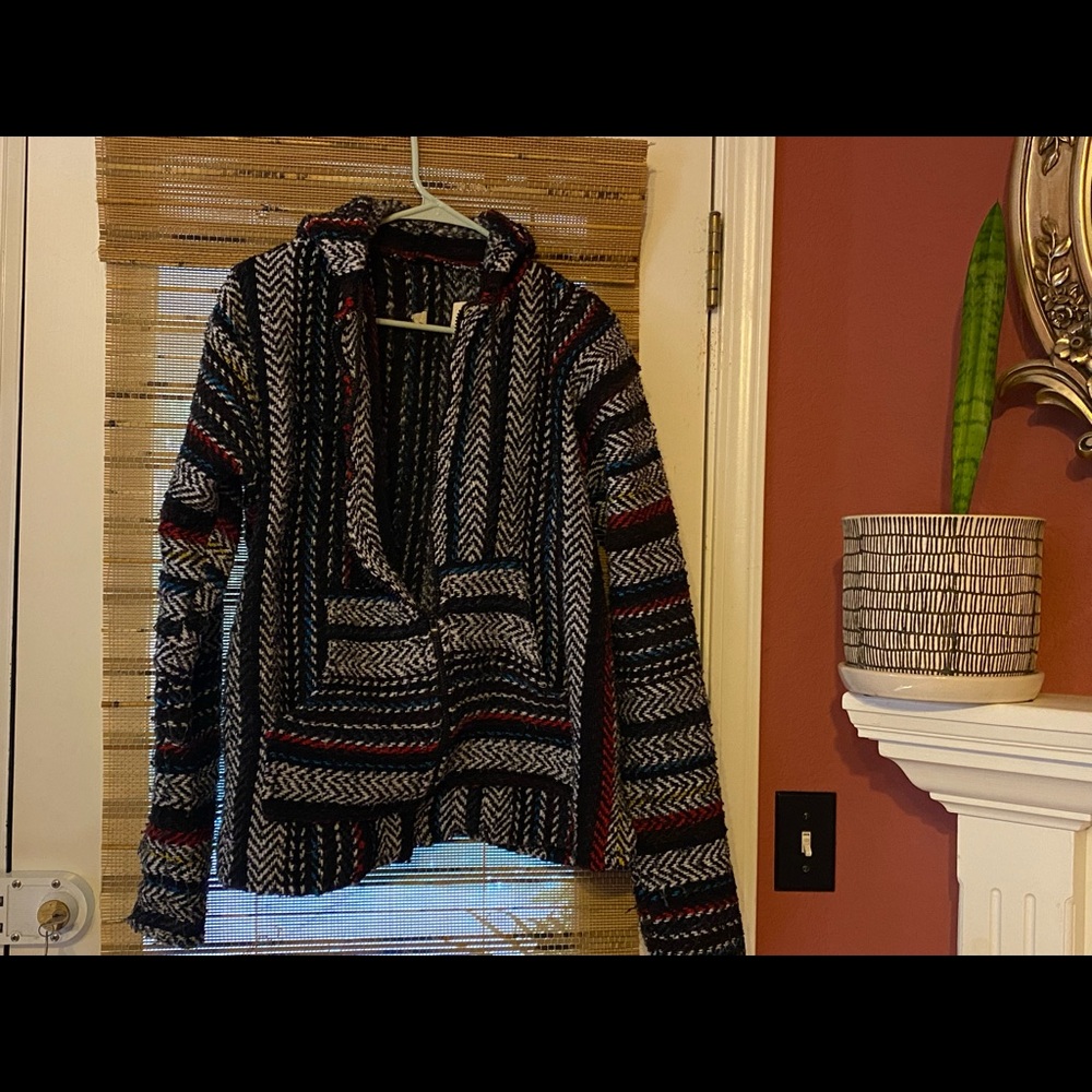 Boho Baja hippie sweater